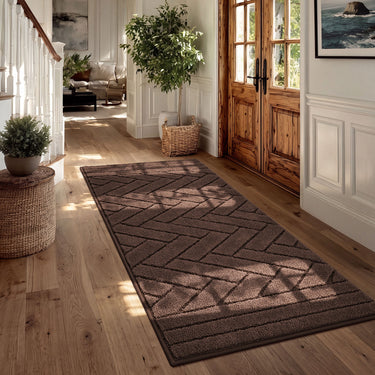 Absorbent Dog Mat for Muddy Paws, Patented Non-Slip Low-Profile Entryway Rug