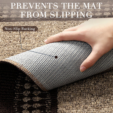 2 Piece Kitchen Rug Set Non Slip Absorbent Washable Stain Resistant Floor Mats Runner Carpet for Kitchen Hallway Entryway Laundry Room