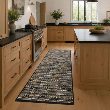 Anti-Fatigue Kitchen Mat Set(2 Pieces) Non-Slip Washable Floor Rugs for Sink & Standing Areas