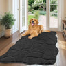 Absorbent Dog Mat for Muddy Paws, Non-Slip Low-Profile Entryway Rug