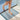 Bathroom Rugs Extra Soft Absorbent Shaggy Striped Chenille Bath Rugs, Non Slip Backing