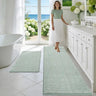 Ultra-Soft Plush Chenille Bath Mat Set (2-Piece)