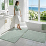 Ultra-Soft Plush Chenille Bath Mat Set (2-Piece)