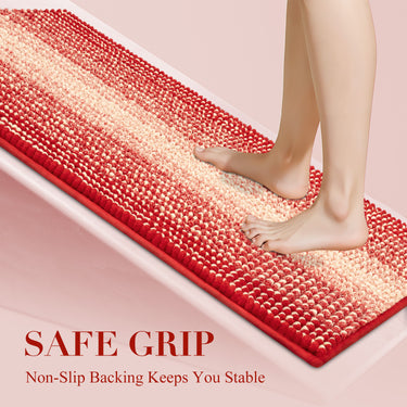 Bsicpro™ stylish Soft Chenille bathroom mats